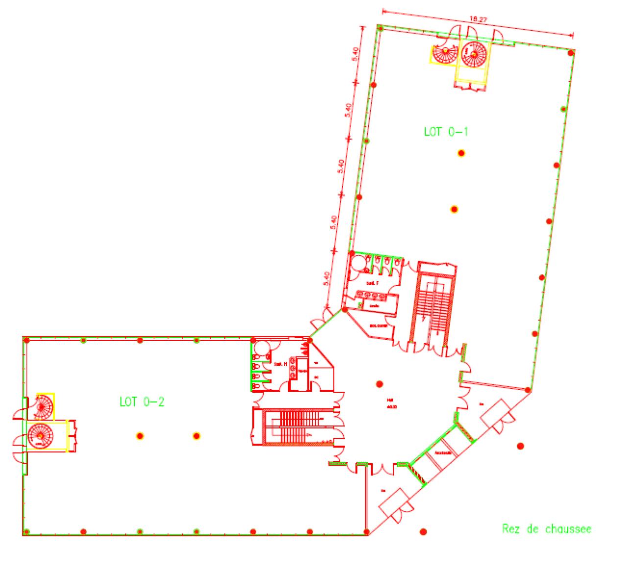 Bureau Lyon 4434m² Location bureau Lyon Rhône OLBUR2108838 42
